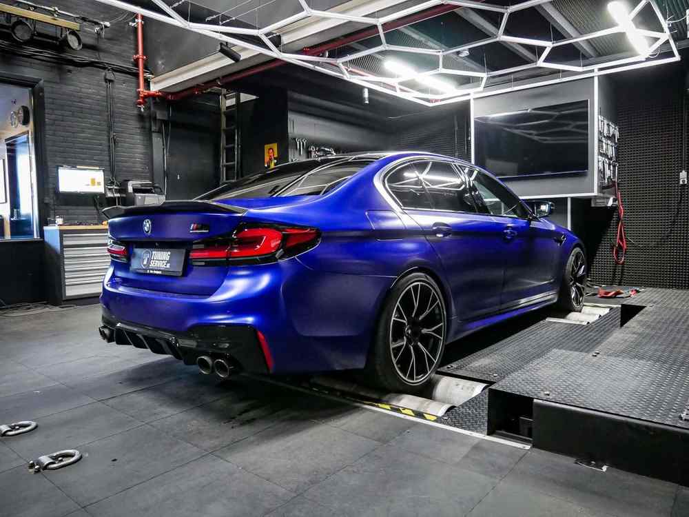 BMW M5 op de dyno